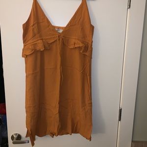 Lucy Love dark yellow dress